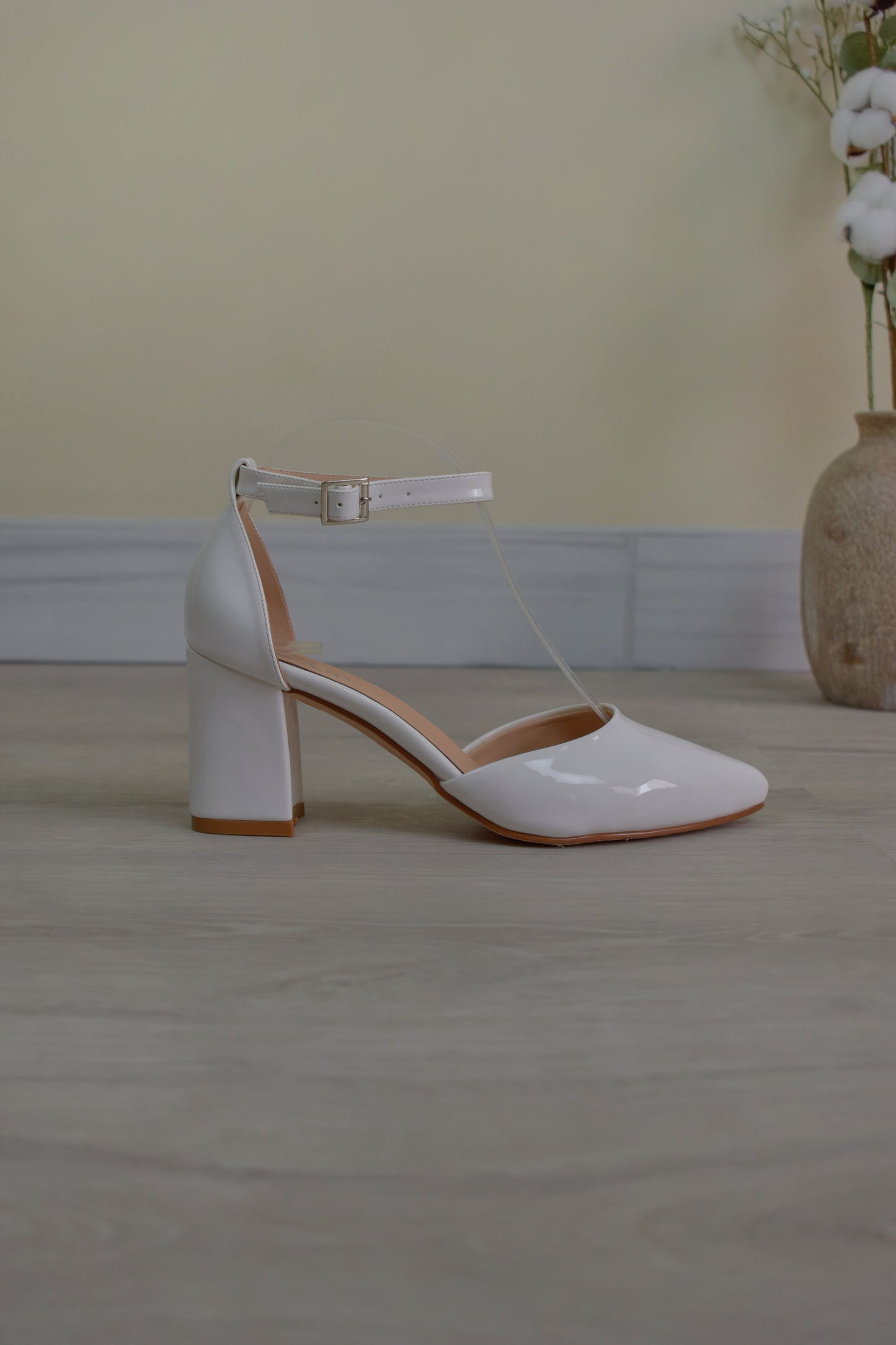 Stilettos DOVE blanco Taco 7C