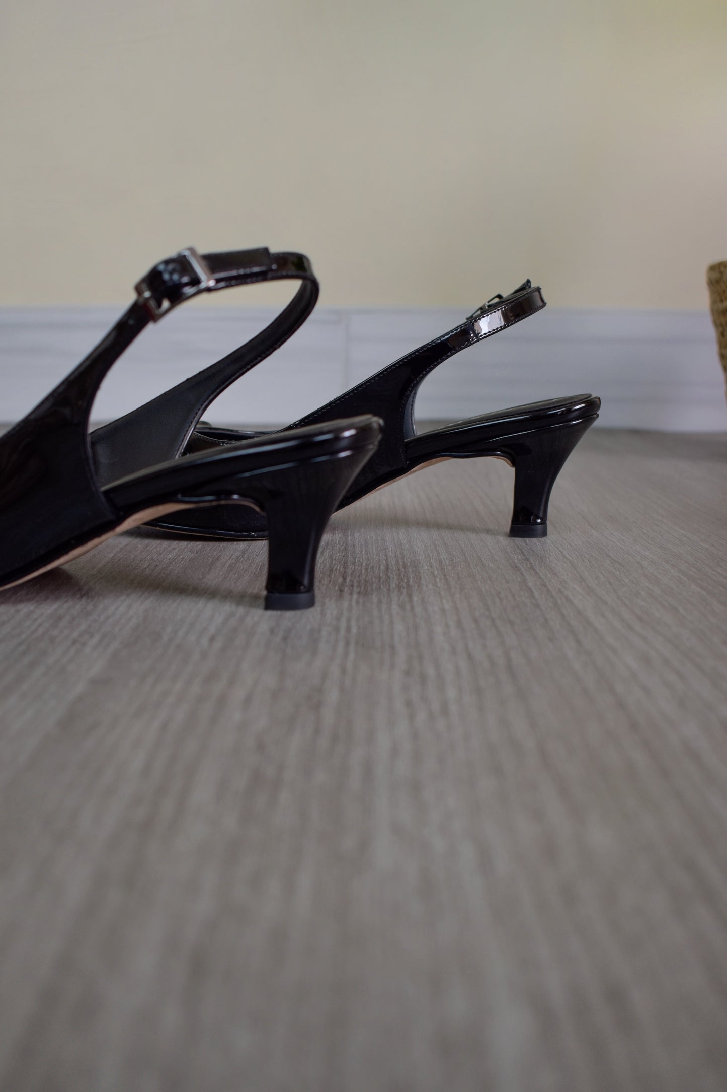 Stilettos RACHEL negro charol