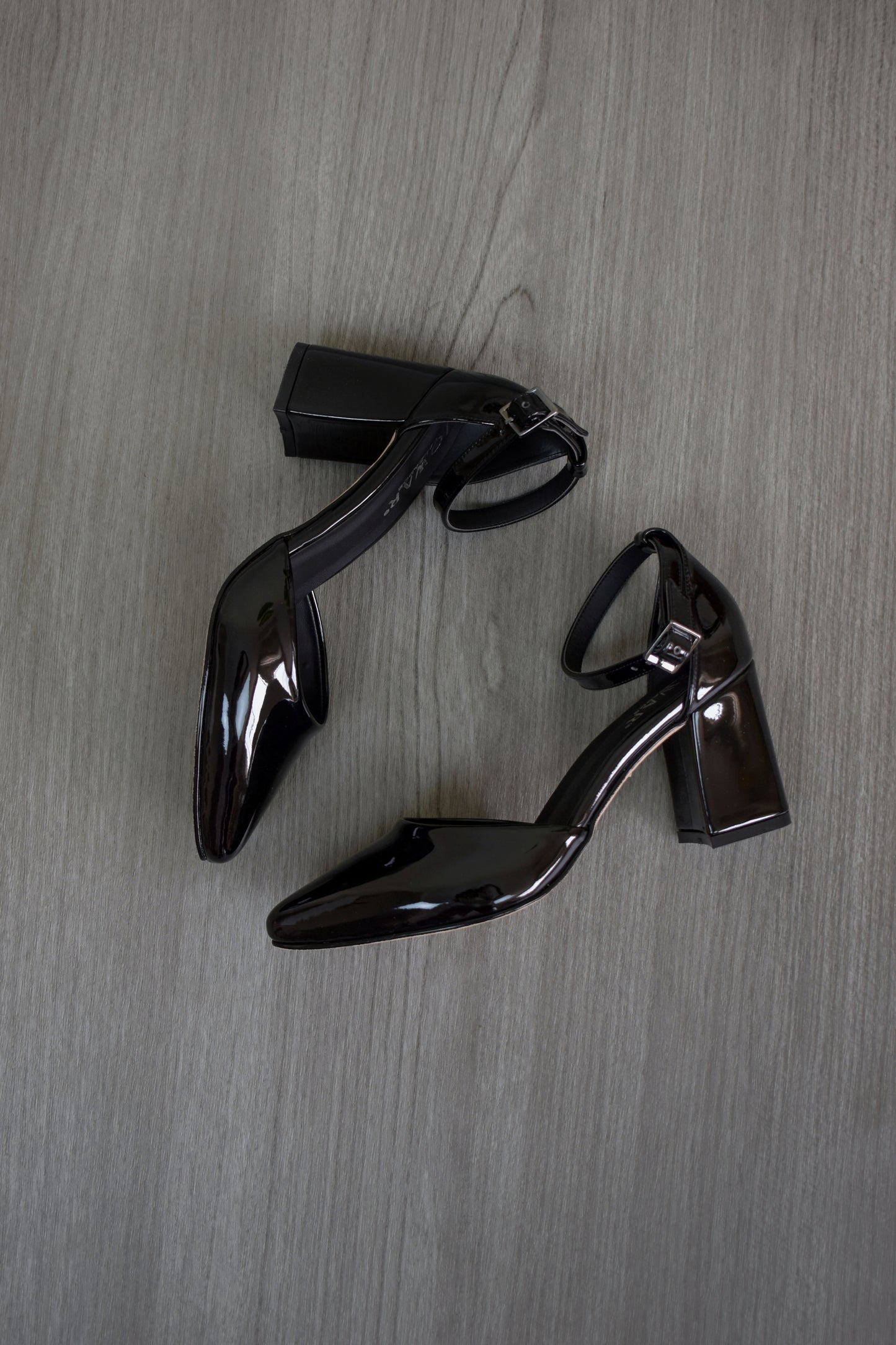 Stilettos DOVE negro charol
