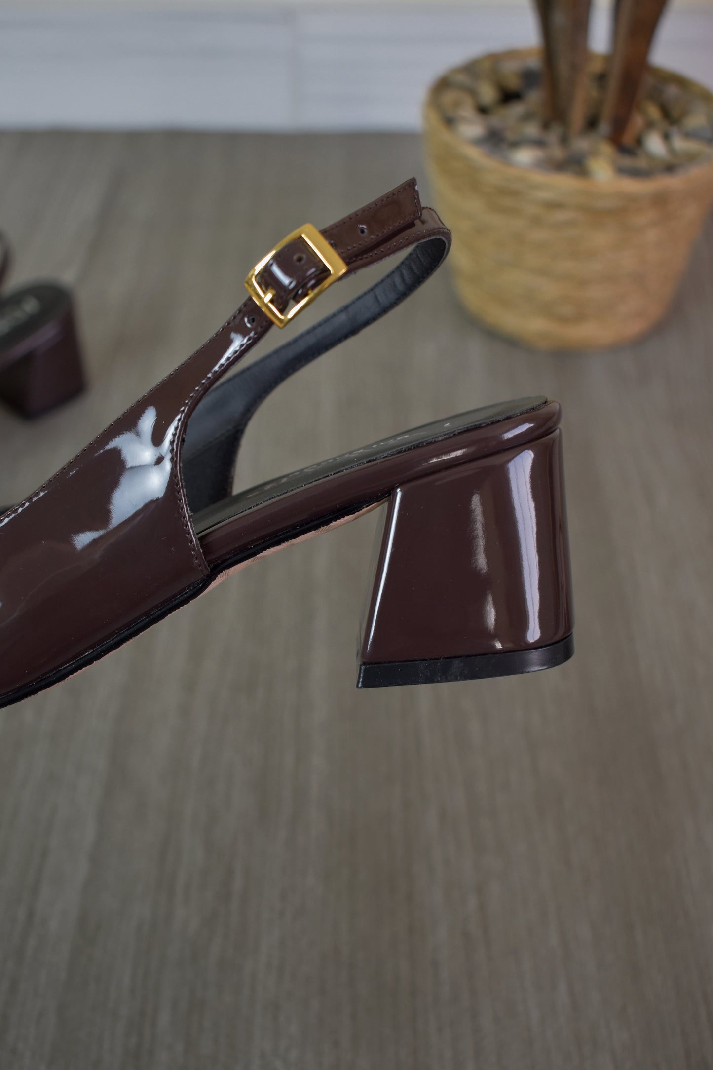 Stilettos RACHEL chocolate T5cm C