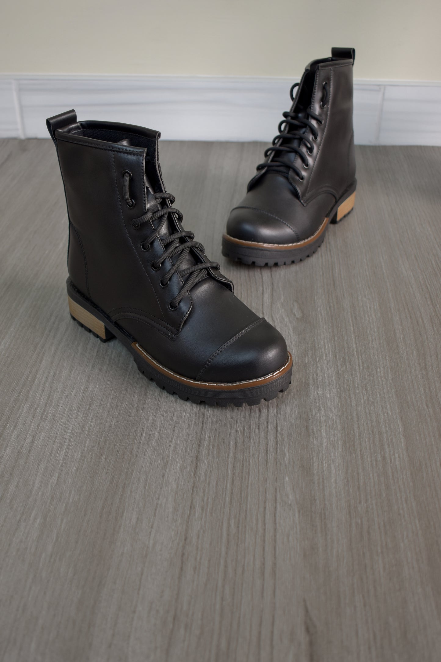 LINE boots negro PL2