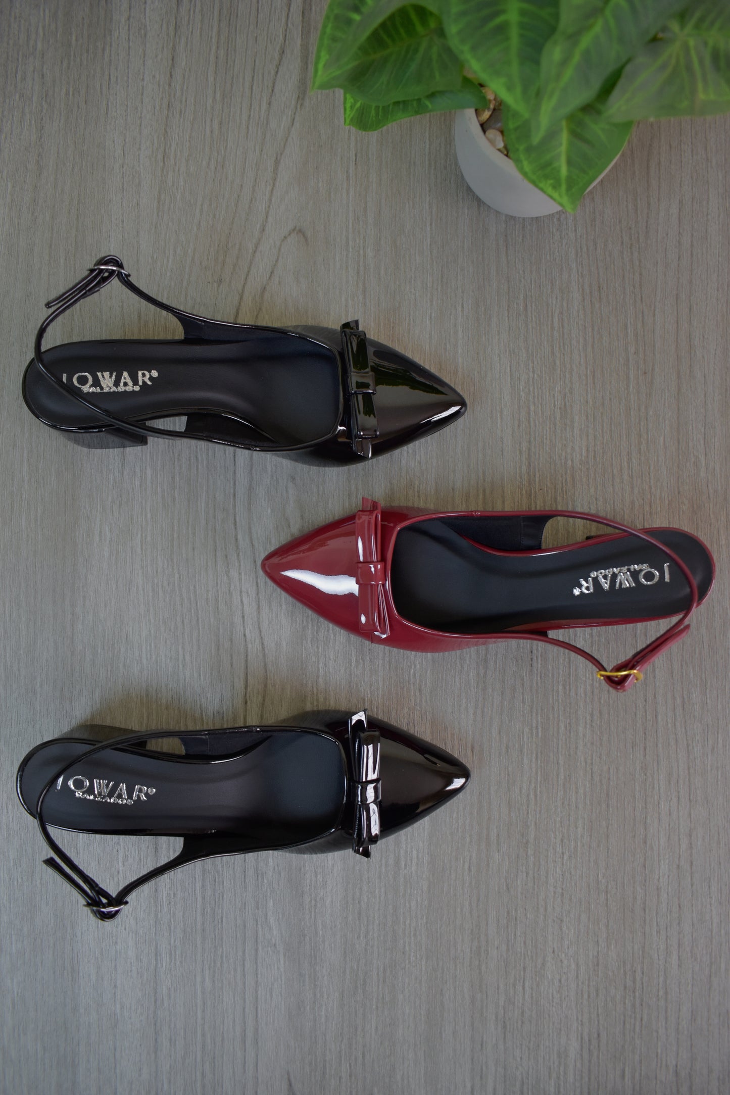 Stilettos SIDNEY vino 5C