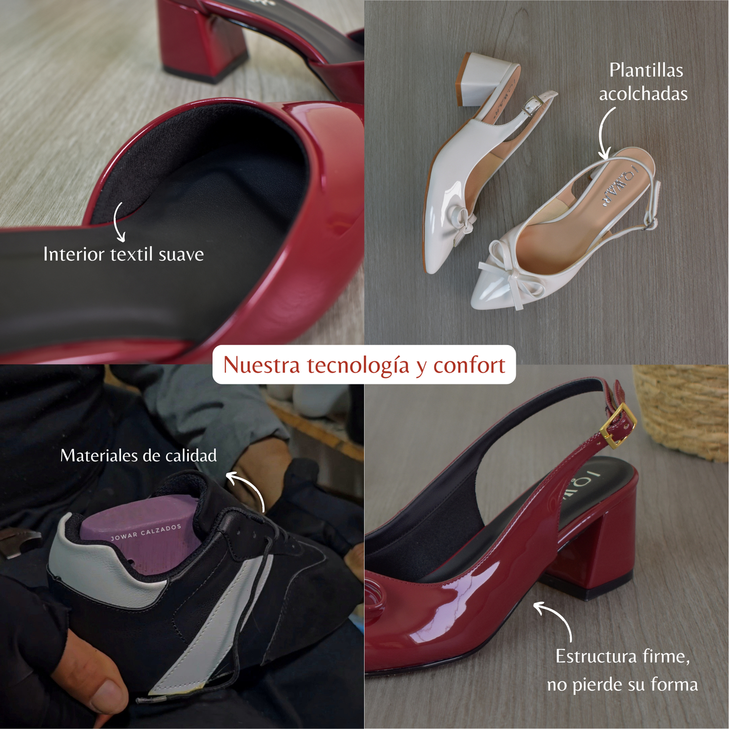 Stilettos DOVE vino charol Taco 7C