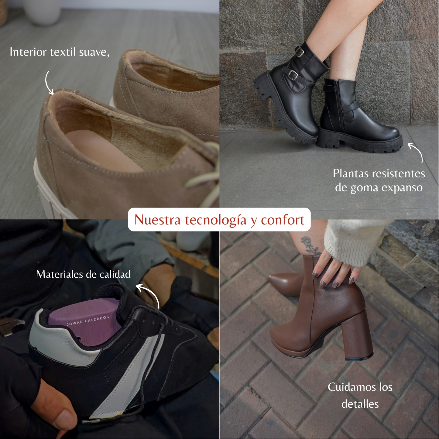 COMBAT Boots LINE negro