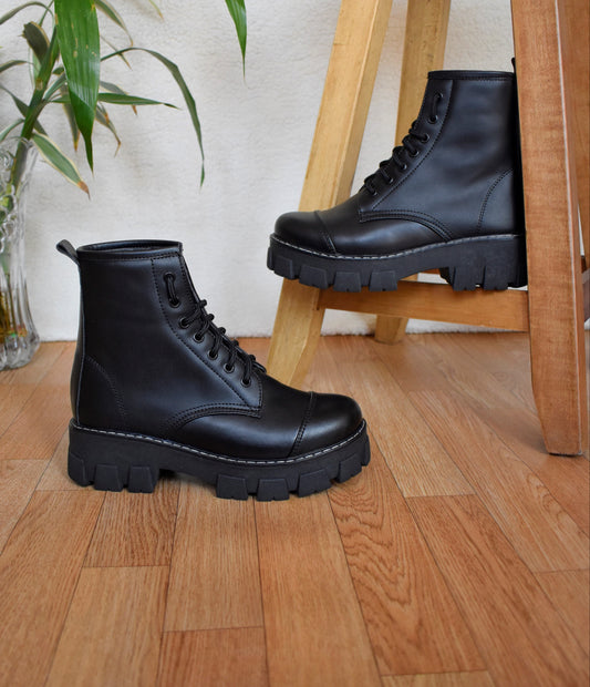 COMBAT Boots LINE negro