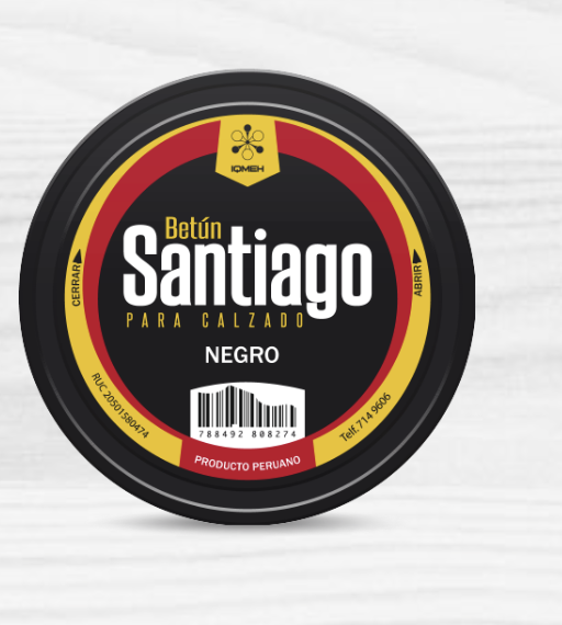 BETUN SANTIAGO NEGRO 90 ML