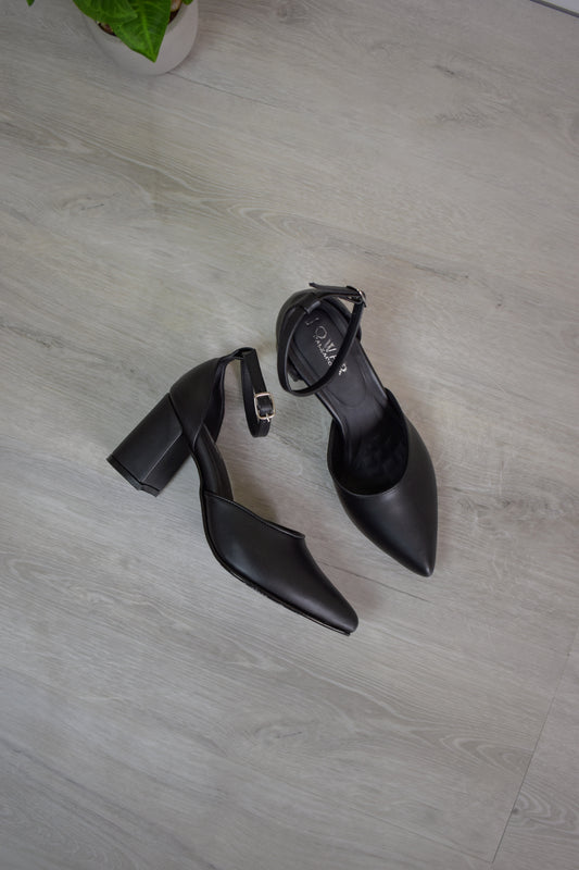 Stilettos DOVE negro mate