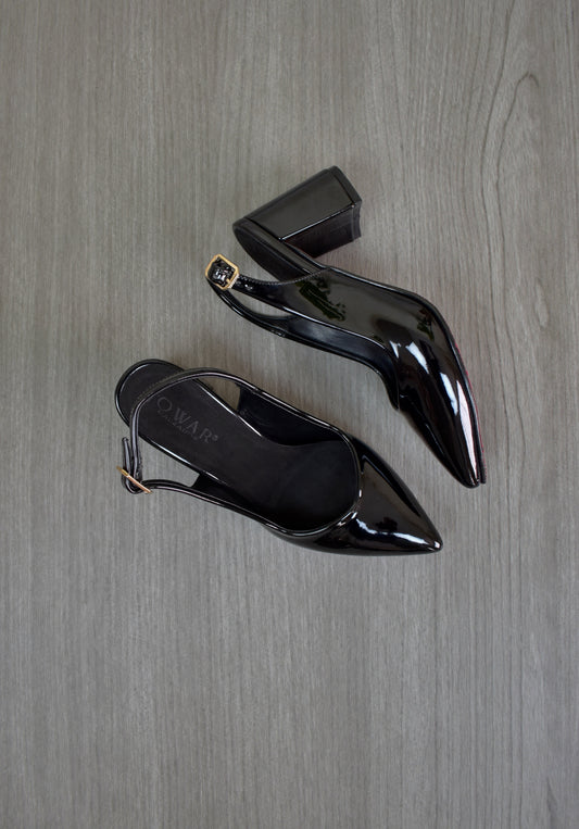 Stilettos MILEY negro charol