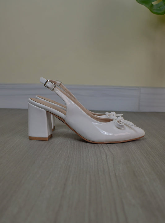 Stilettos RACHEL blanco Taco 7C