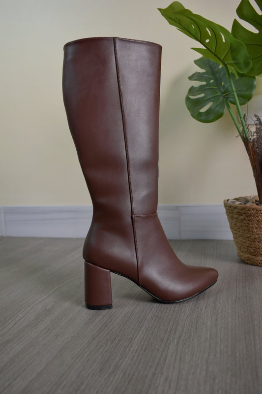 ASHLEY boots chocolate