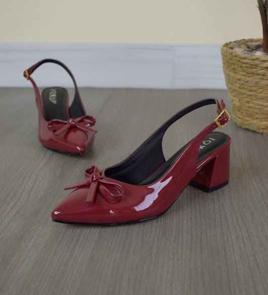 Stilettos RACHEL vino T5cm C