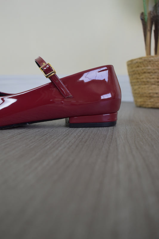 Ballet Flats Marian vino charol