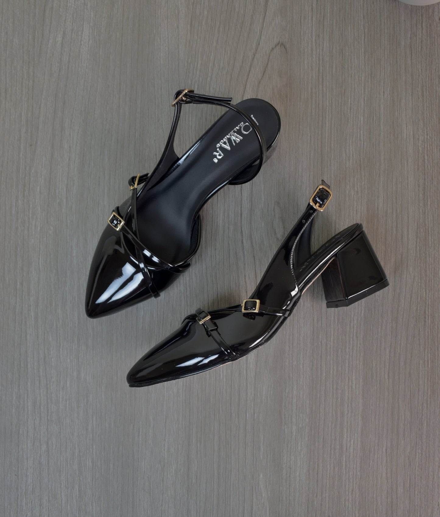 Stilettos HEIDY negro Taco 5C