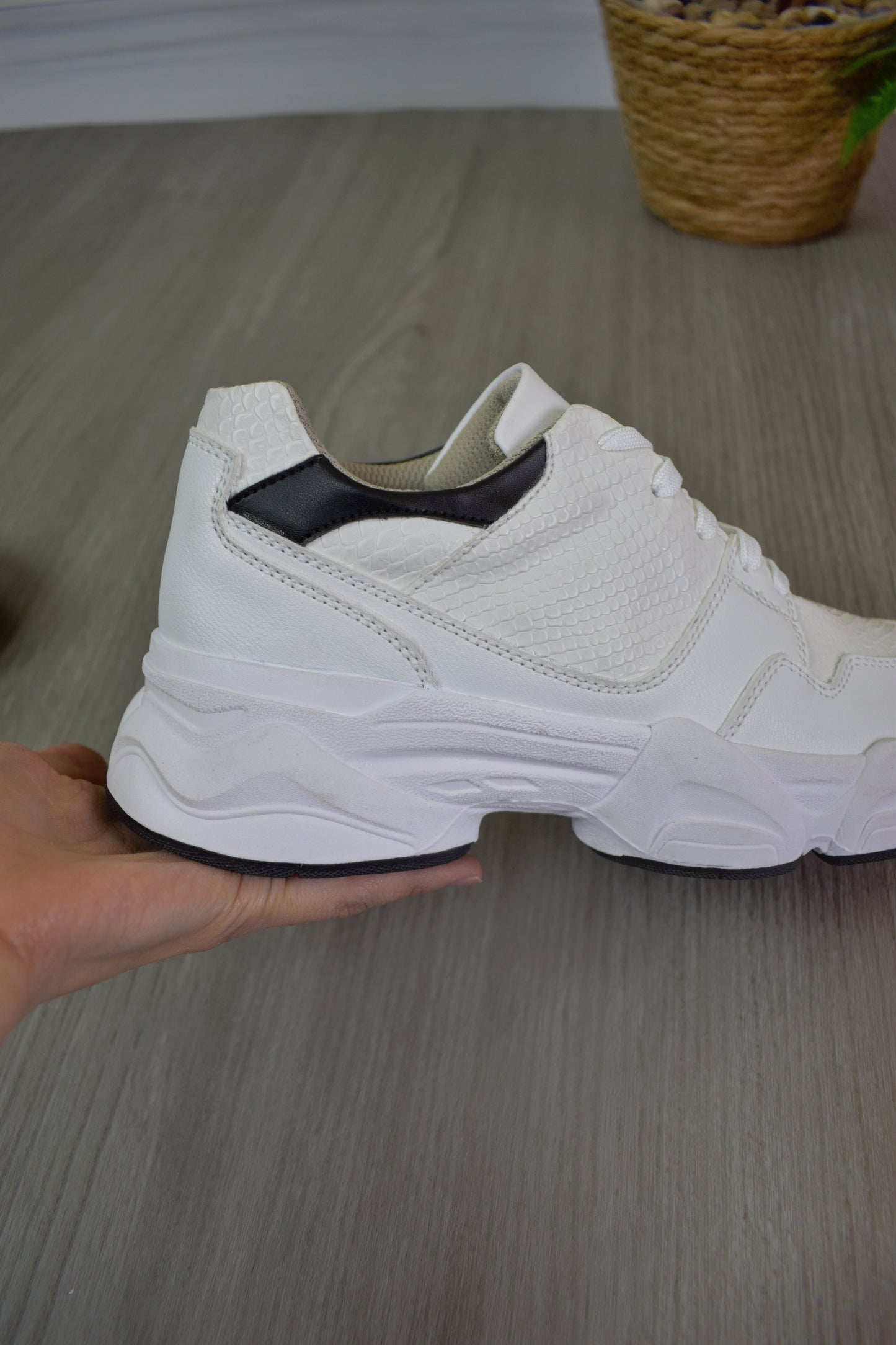 Zapatillas NATALIA ALL WHITE