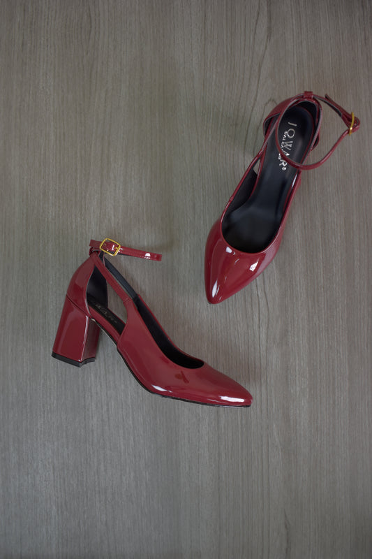 Stilettos KALI vino charol
