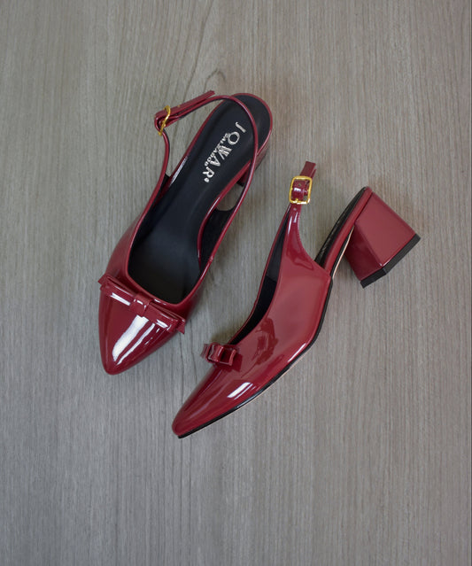 Stilettos SIDNEY vino 5C