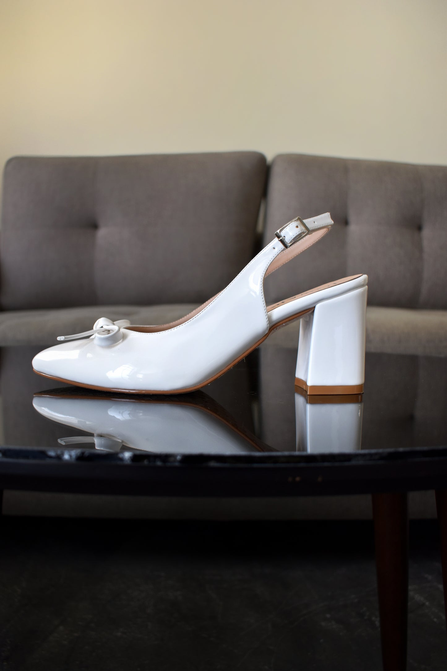 Stilettos RACHEL blanco Taco 7C