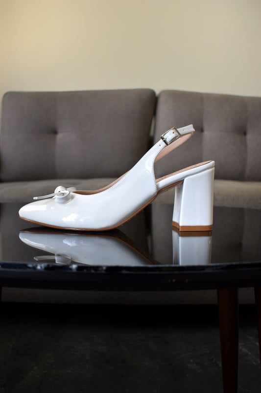 Stilettos RACHEL blanco Taco 7C