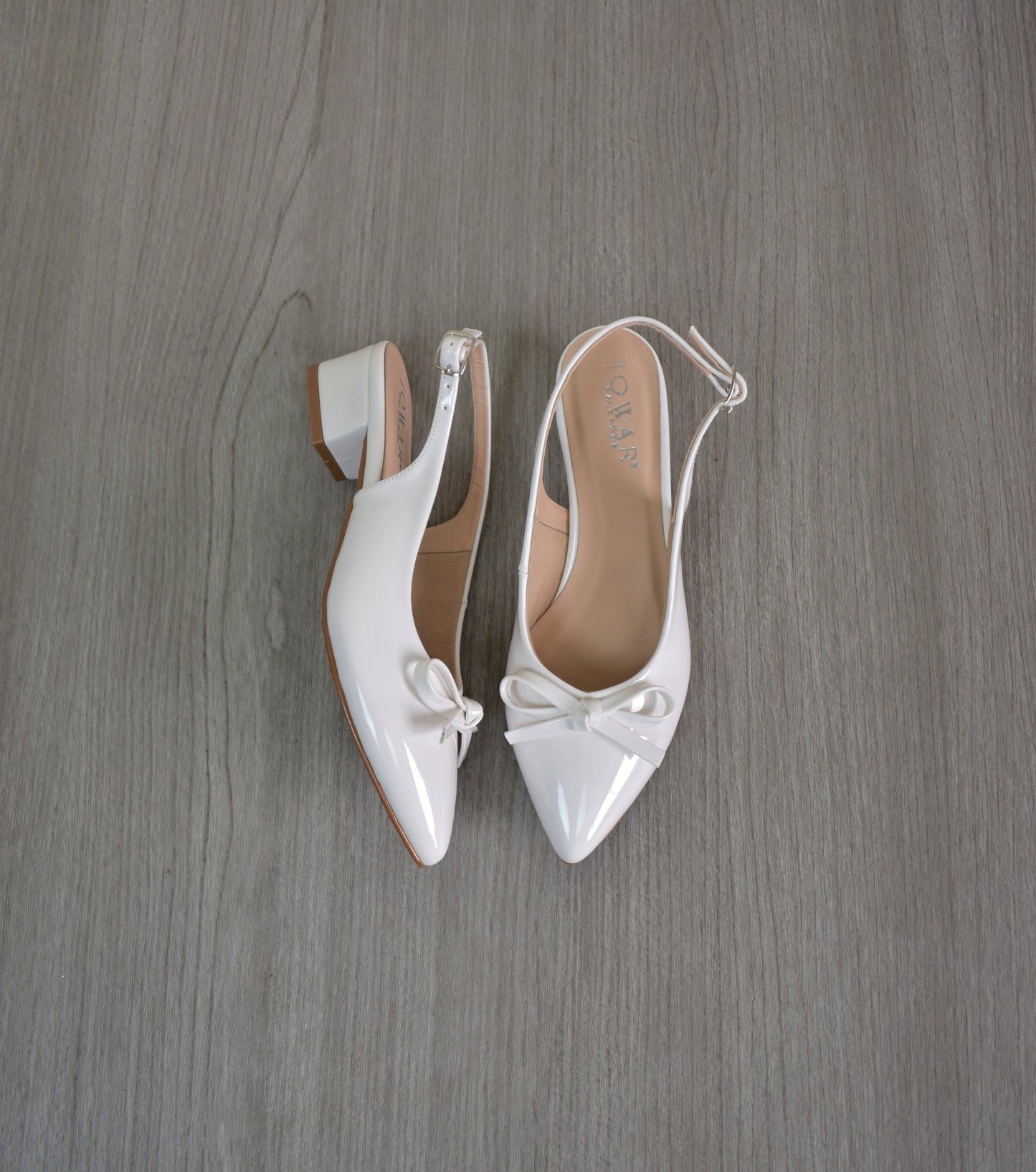 Stilettos RACHEL blanco Taco 3C