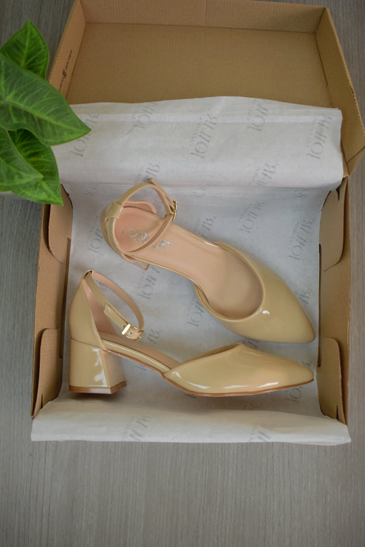 Stilettos DOVE beige Taco 5C