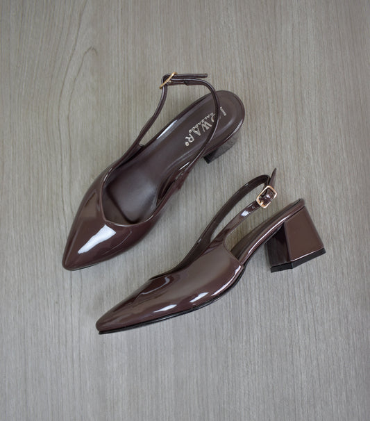 Stilettos MILEY chocolate Taco 5C