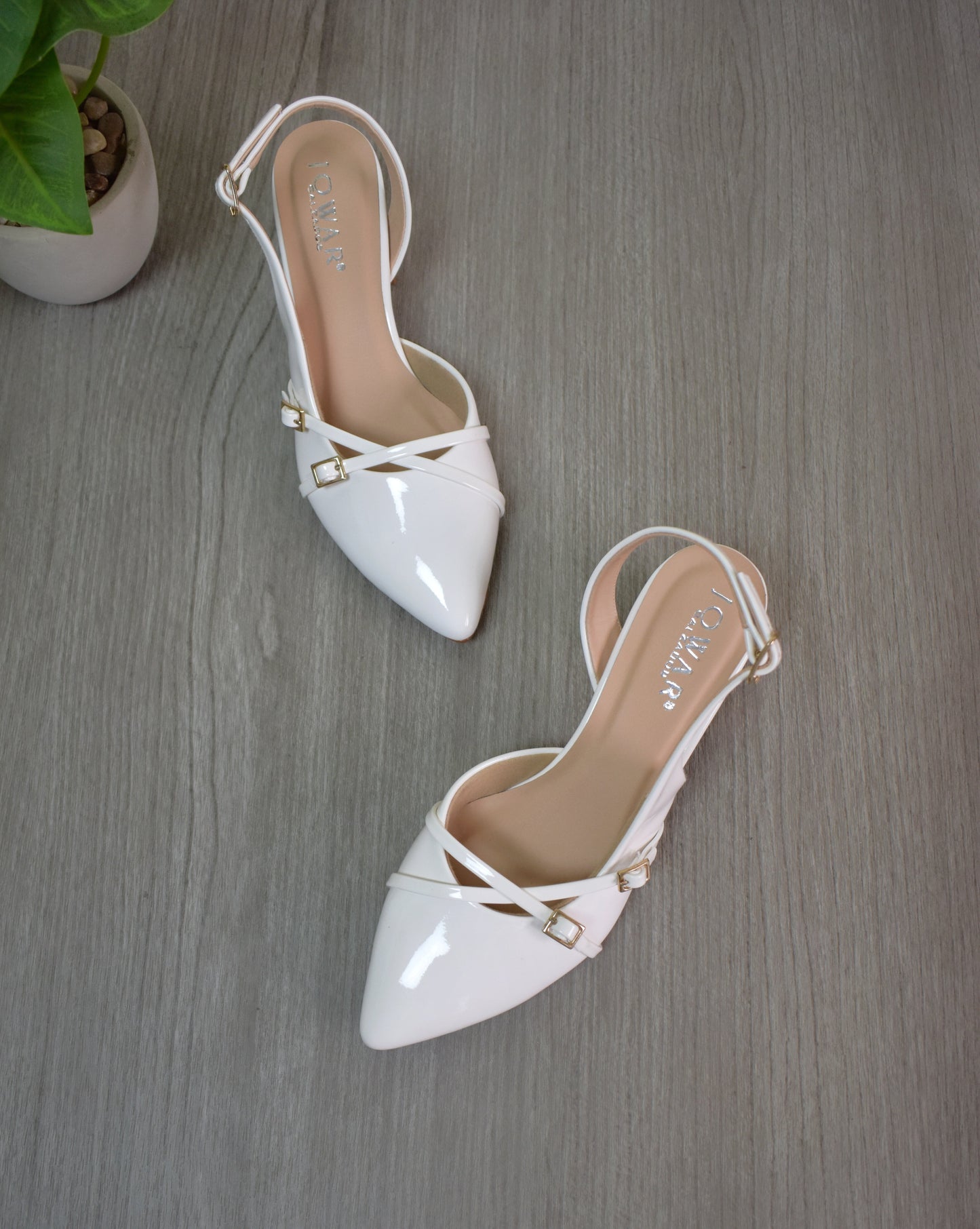 Stilettos HEIDY blanco Taco 5C