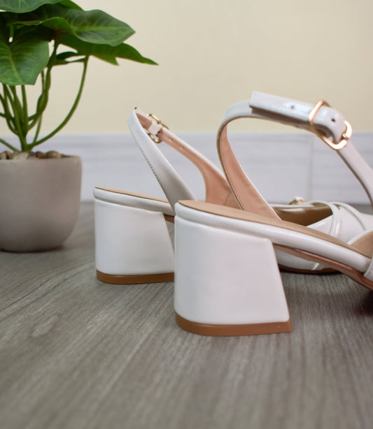 Stilettos HEIDY blanco Taco 5C