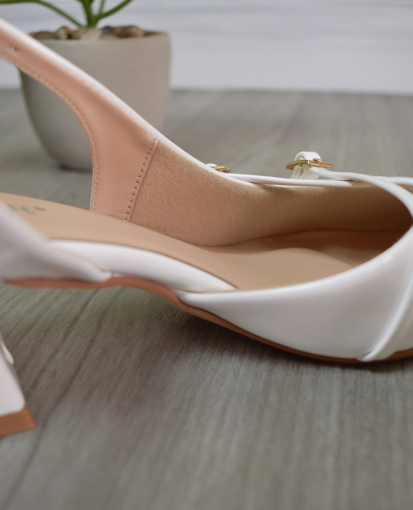 Stilettos HEIDY blanco Taco 5C