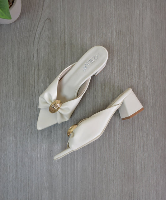 Sandalias HANNA hueso Taco 5C