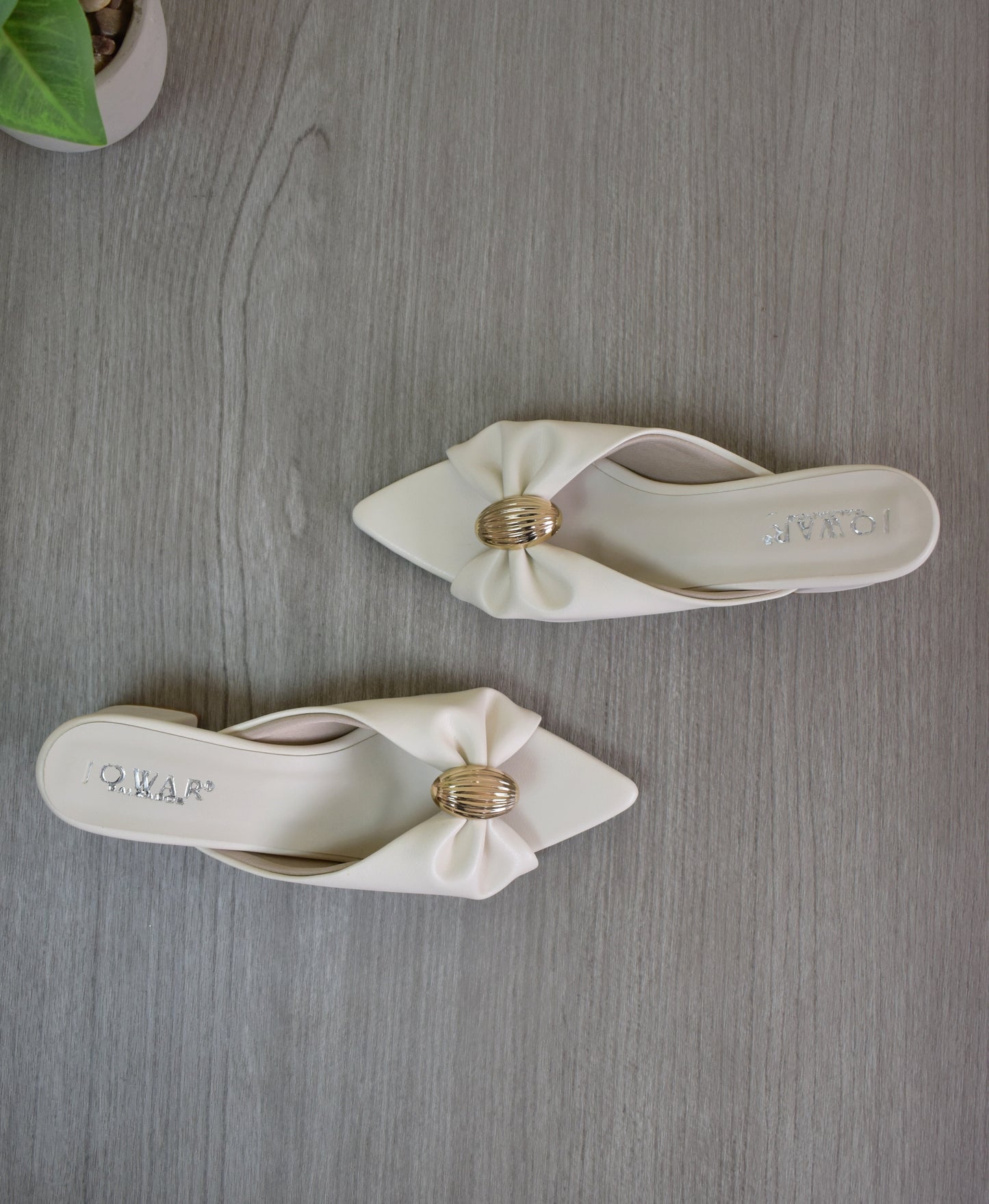 Sandalias HANNA hueso Taco 5C