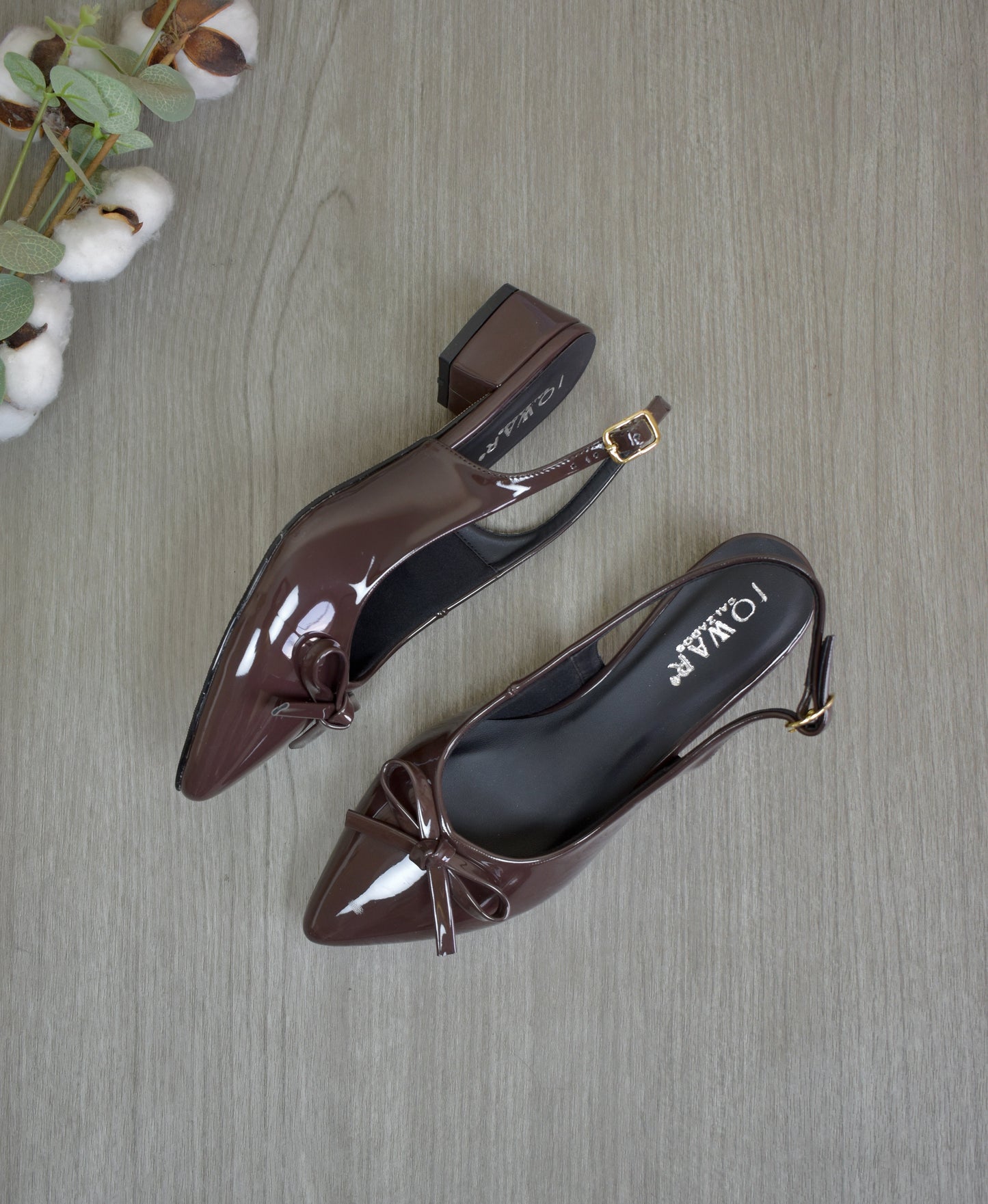 Stilettos RACHEL chocolate Taco 3C