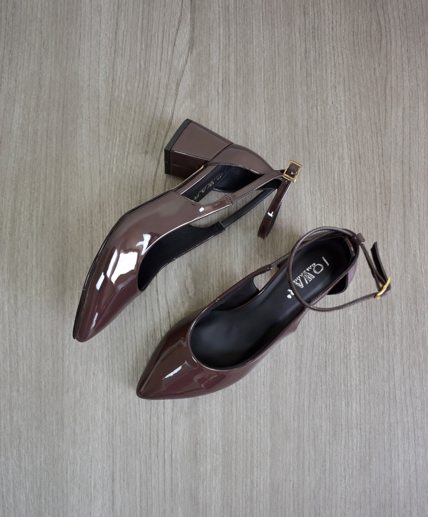 Stilettos KALI chocolate Taco 5C
