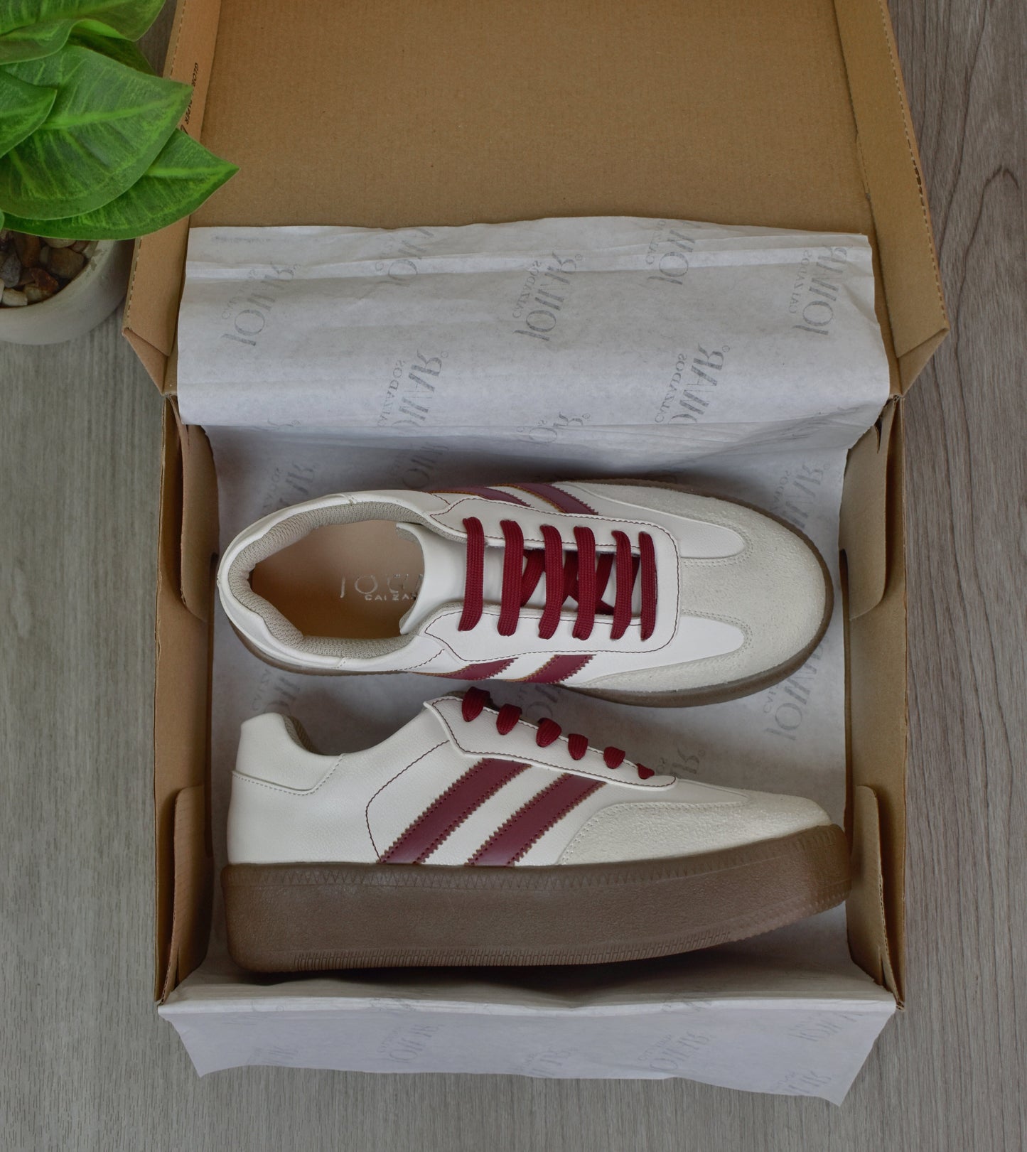 Zapatillas ESTER wine