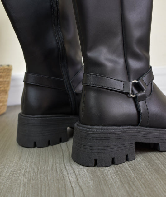 KRISTEN LOW Boots negro