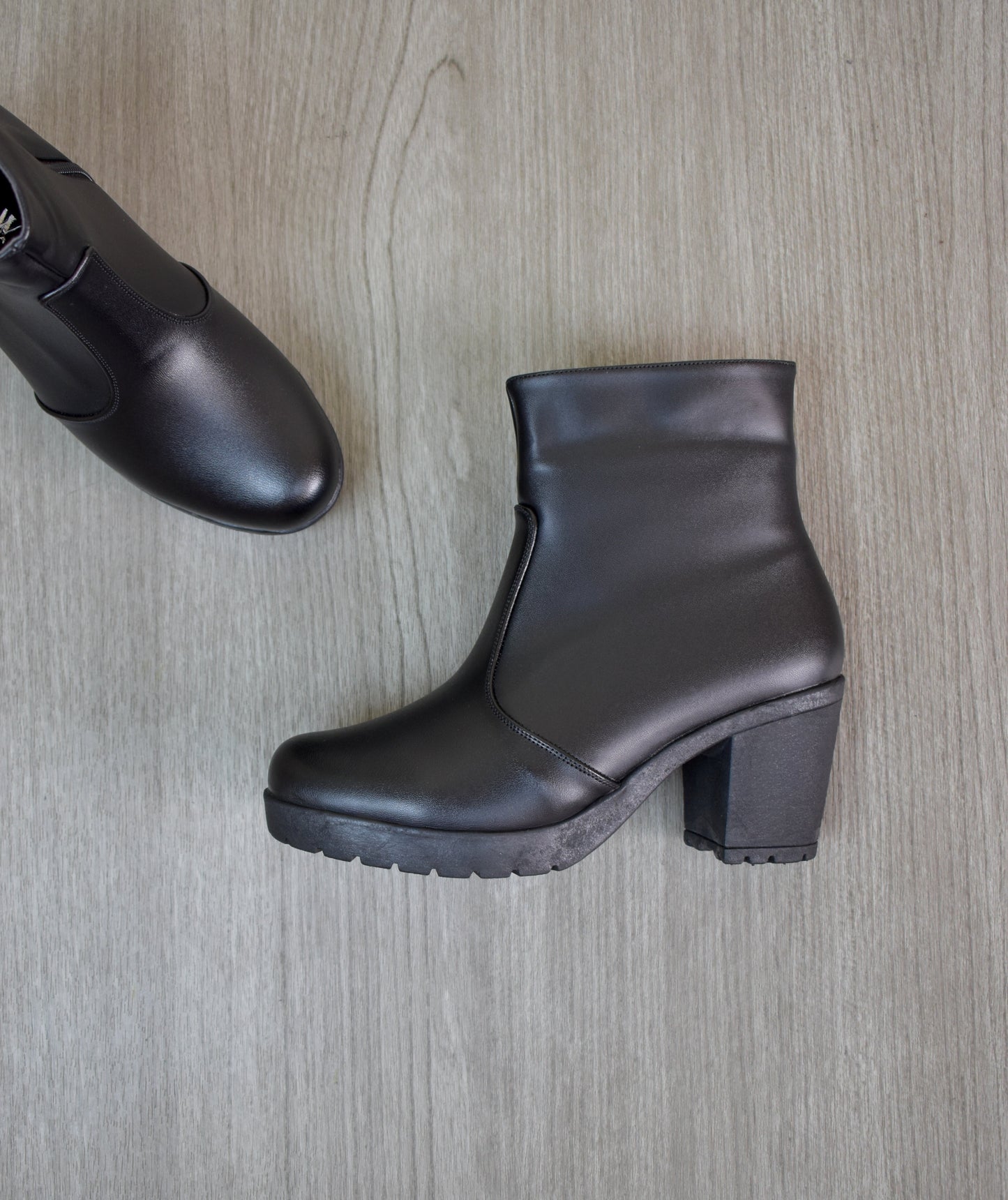 ROUS Boots negro Taco 5C
