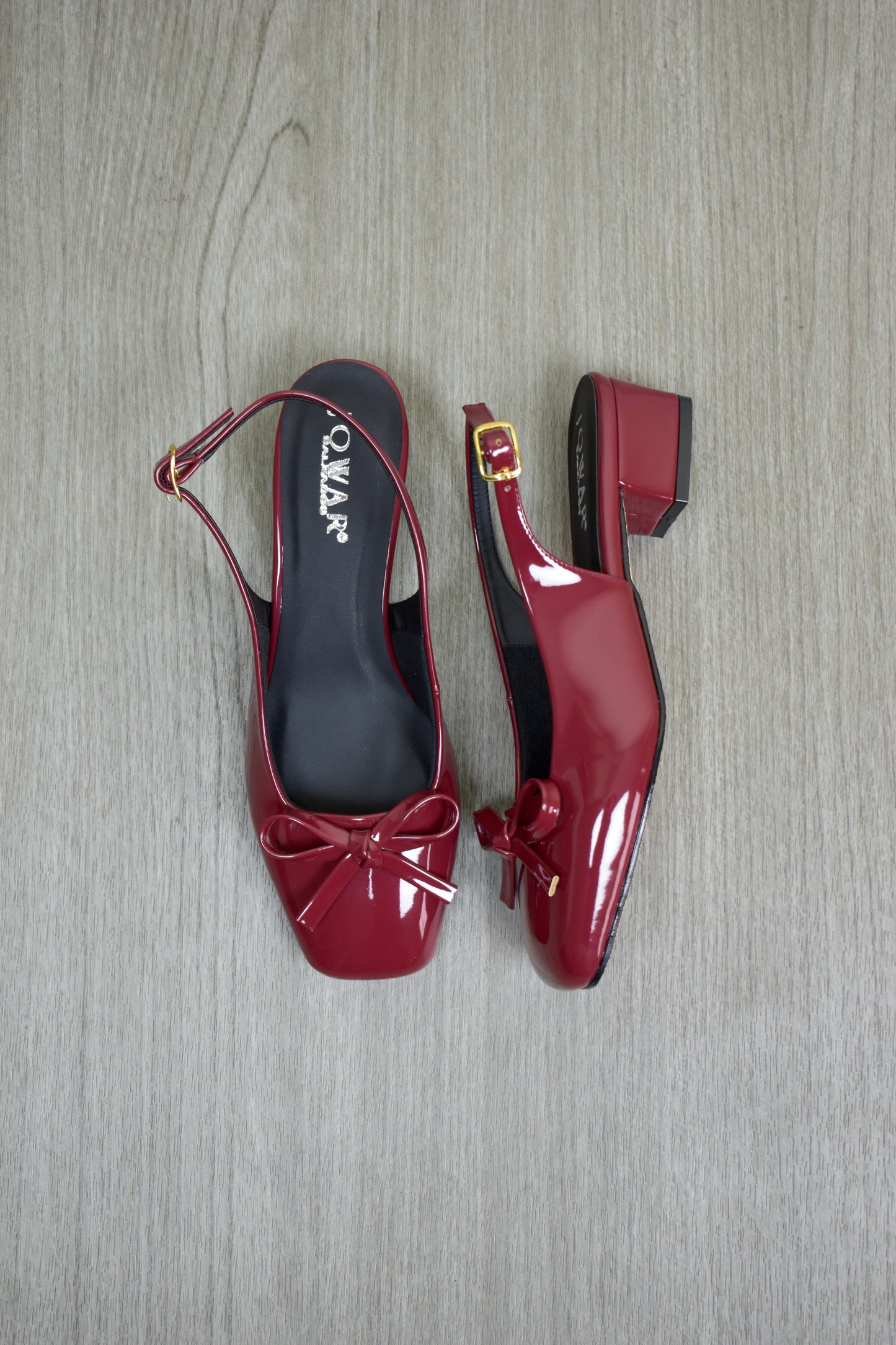 Stilettos RACHEL square vino Taco 3C