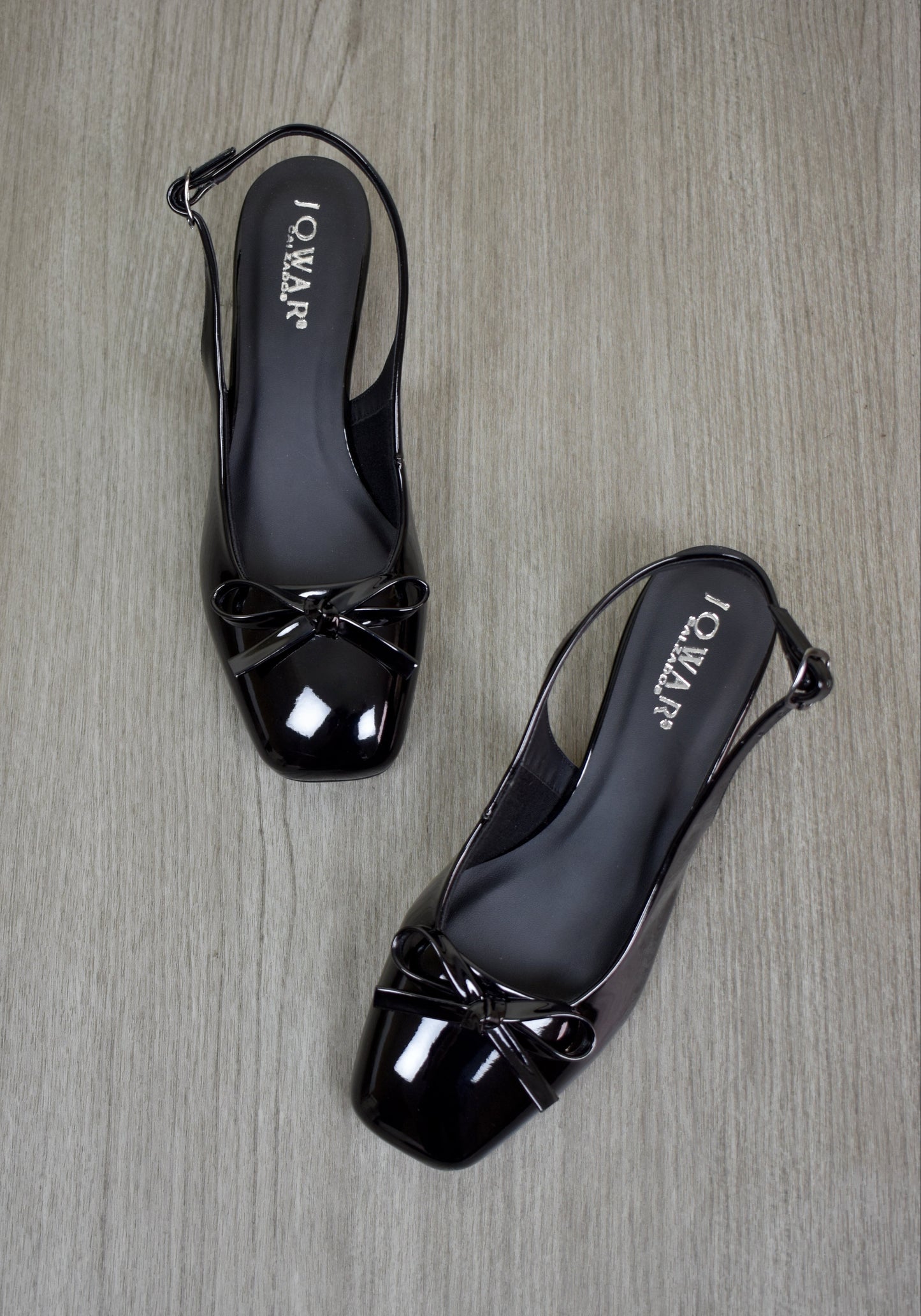 Stilettos RACHEL Square negro Taco 3C