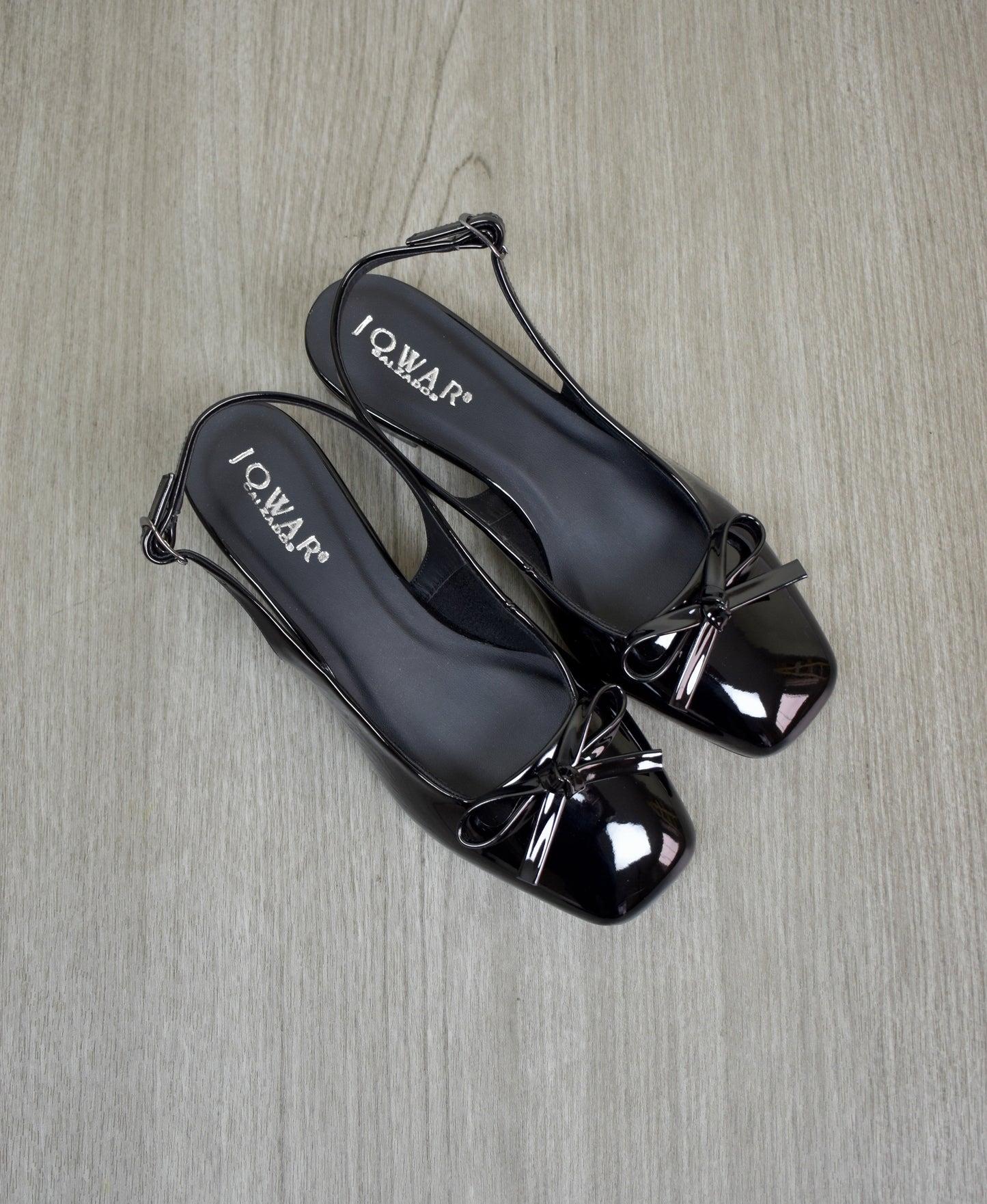Stilettos RACHEL Square negro Taco 3C