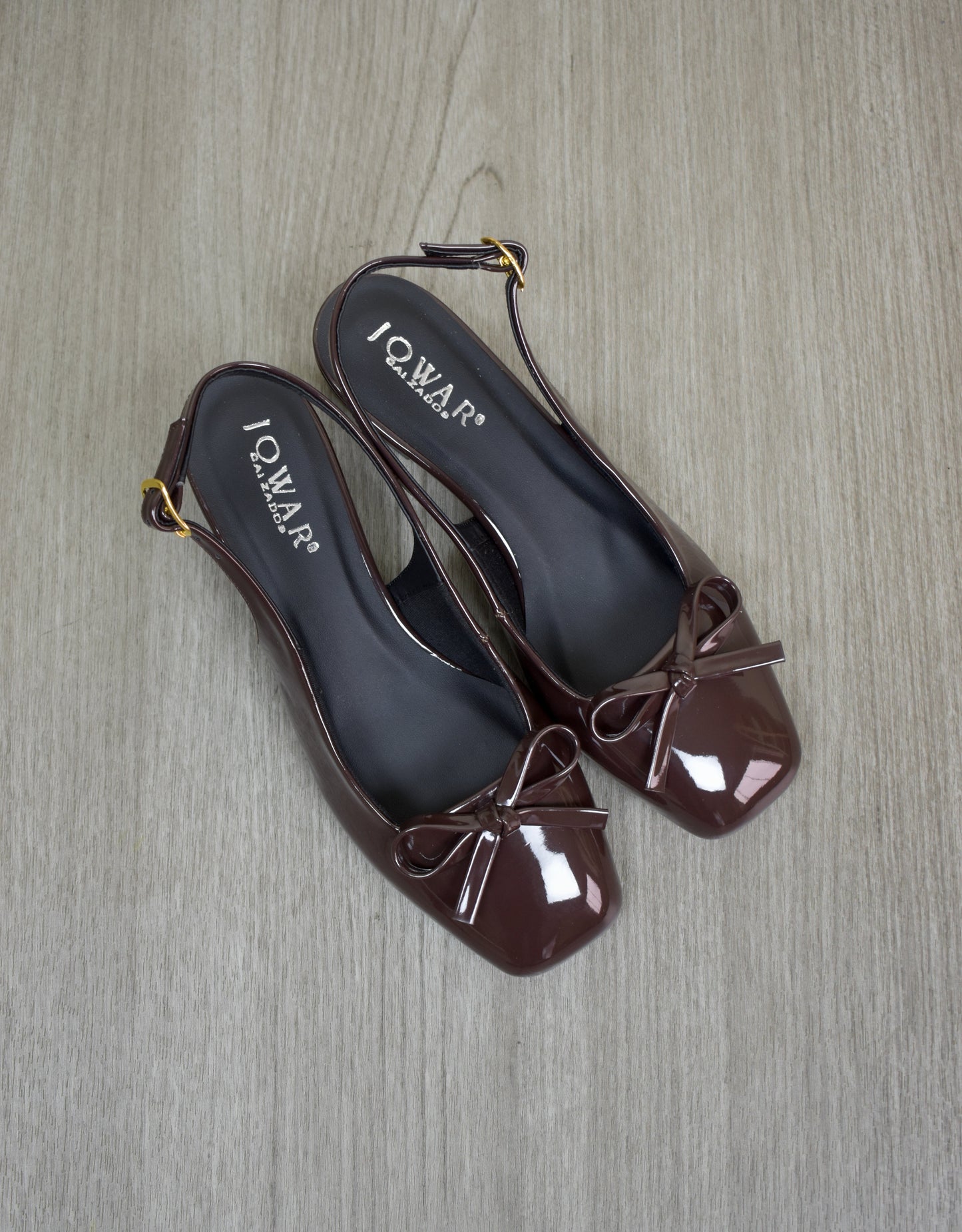Stilettos RACHEL Square chocolate Taco 3C