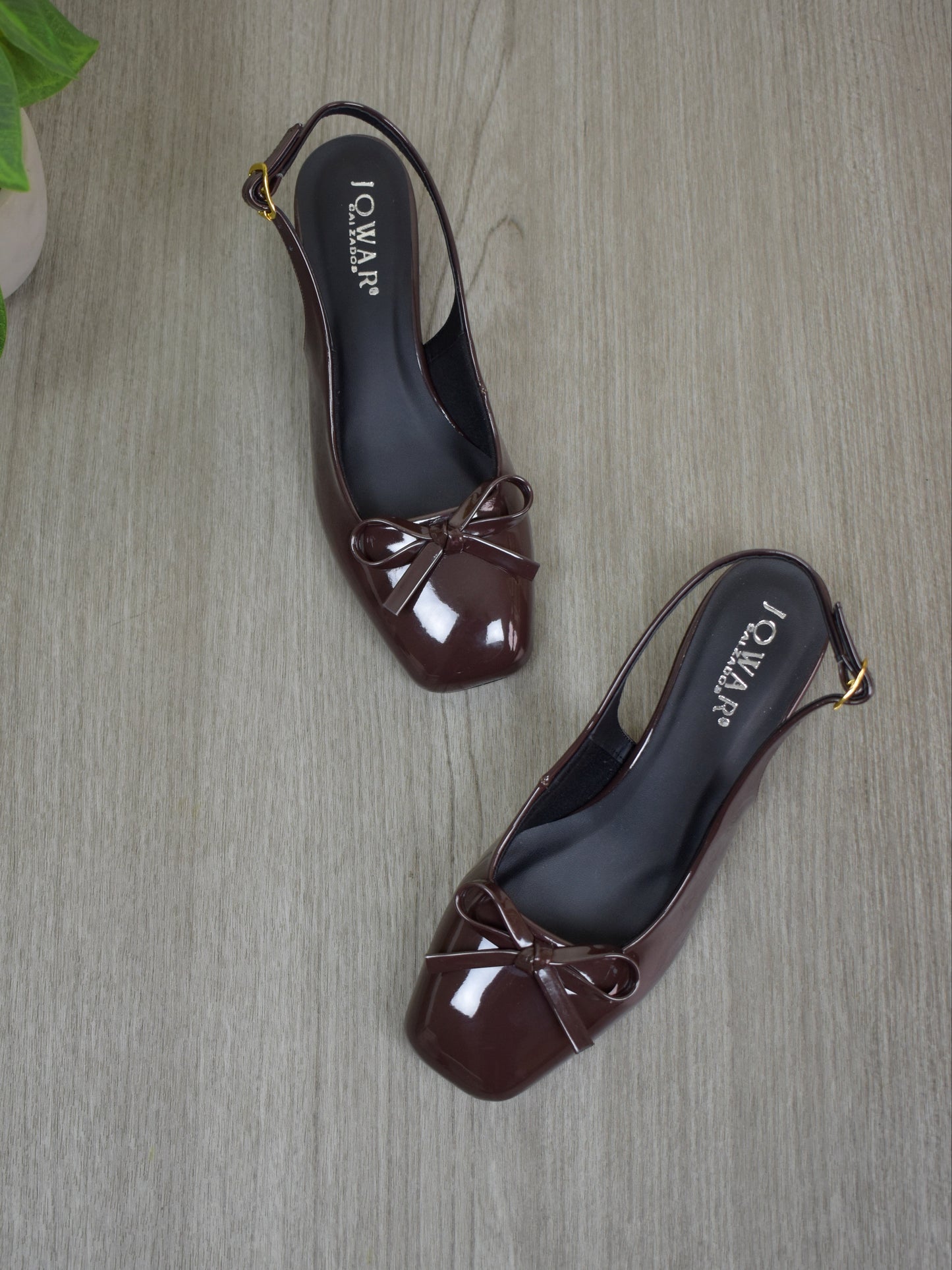 Stilettos RACHEL Square chocolate Taco 3C