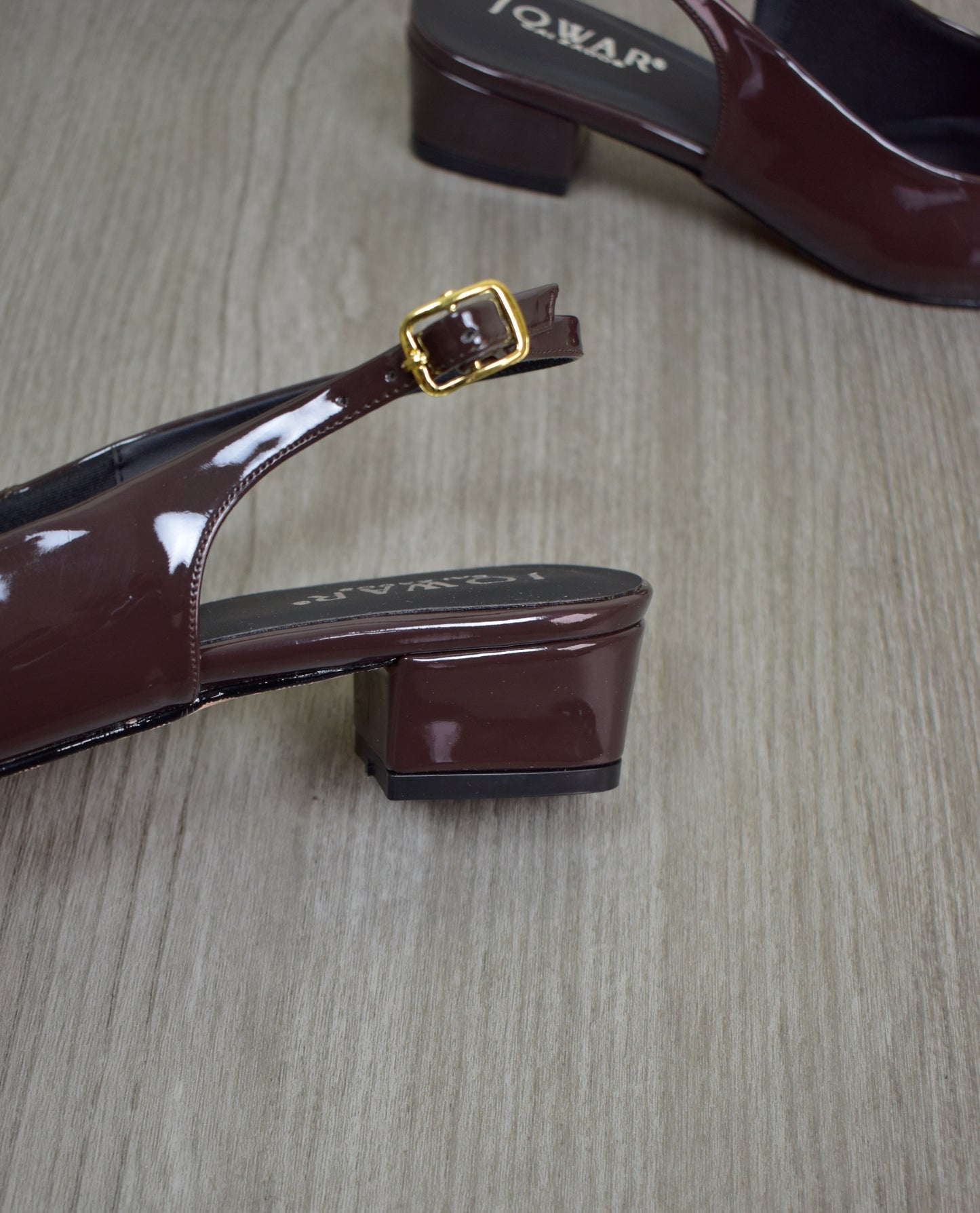 Stilettos RACHEL Square chocolate Taco 3C
