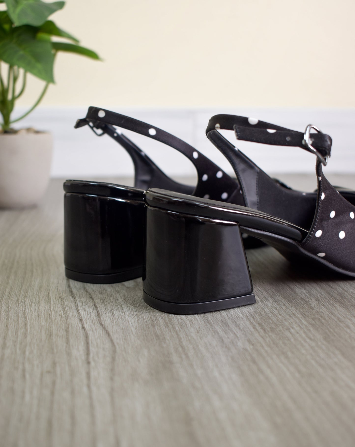 Stilettos RACHEL POLKA Negro Taco 5C