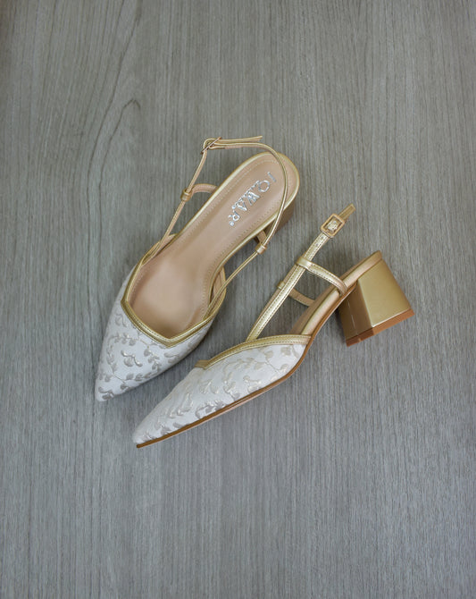 Stilettos AURORA blanco Taco 5C
