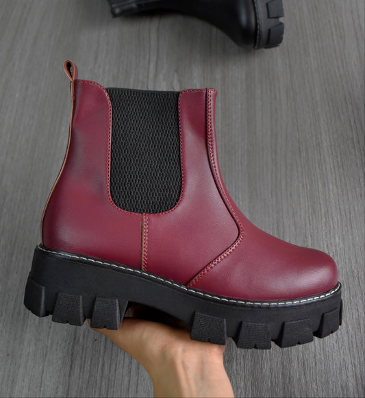 CHELSEA BOOTS vino