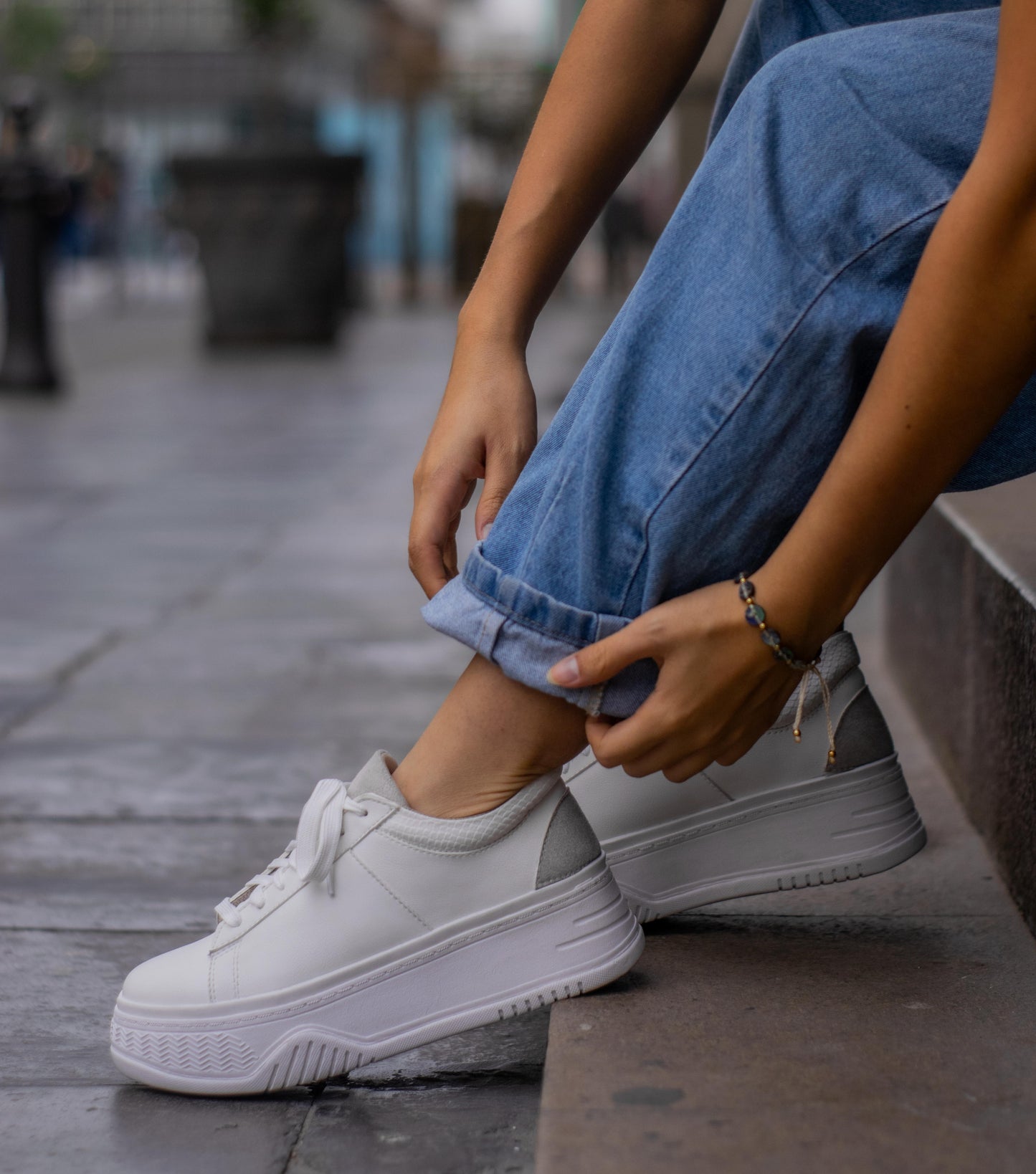 Zapatillas ANNA blanco