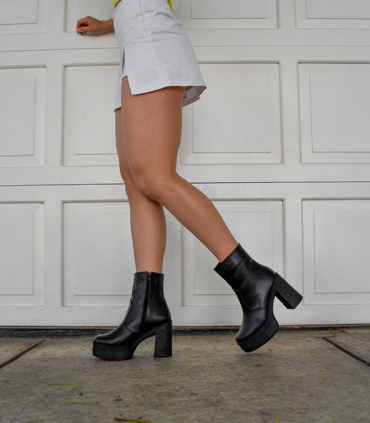 LILY BOOTS negro