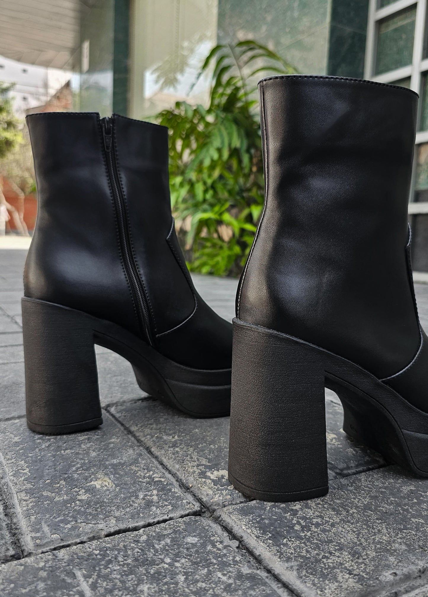 LILY BOOTS negro